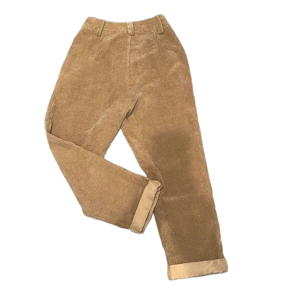 NWT Petal + Pup Tan Corduroy Cuffed Trousers size 2 - Picture 8 of 8